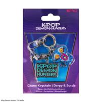 KPop Demon Hunters Derpy & Sussie Charm Keychain