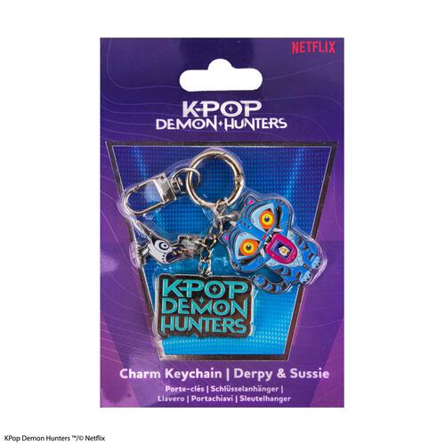 KPop Demon Hunters Derpy & Sussie Charm Keychain