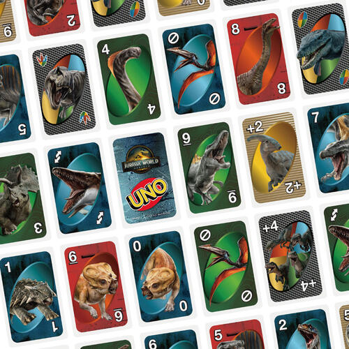 UNO Jurassic World Rebirth Edition