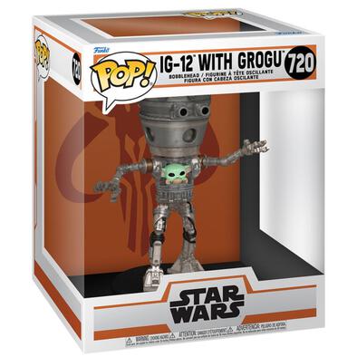 Funko Pop! Star Wars IG-12 with Grogu