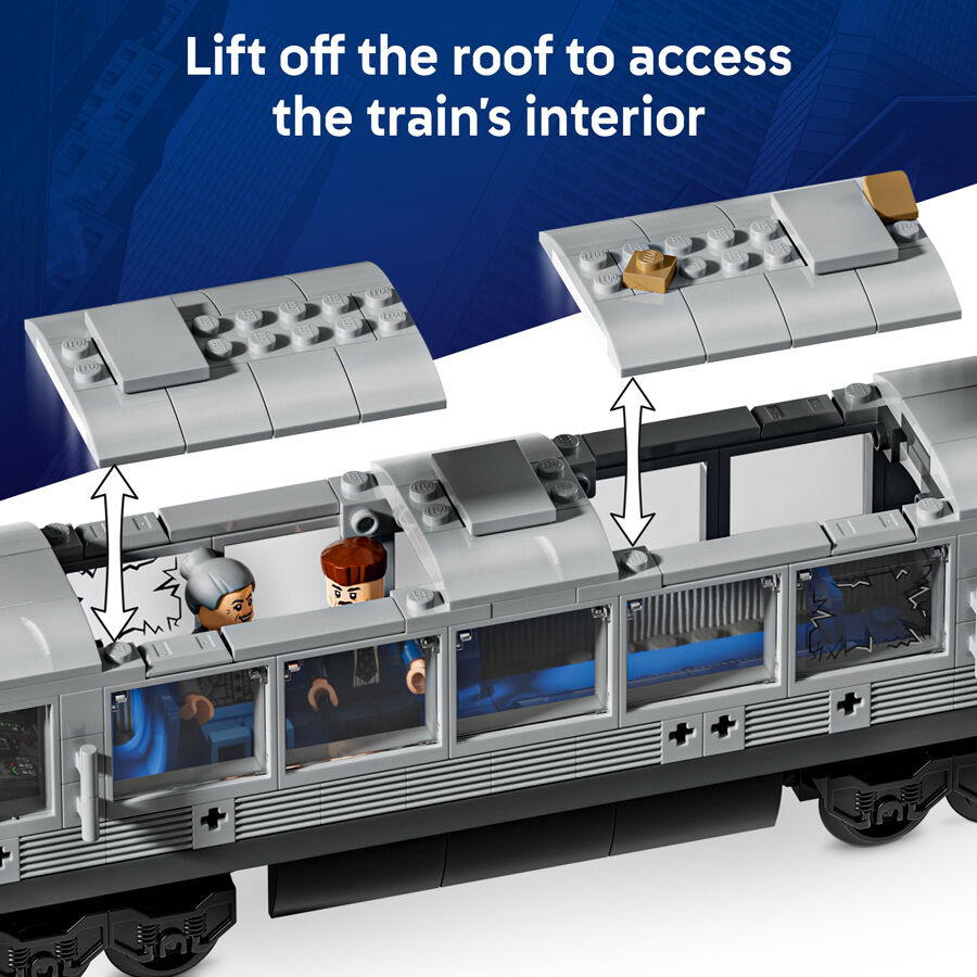 LEGO Marvel Spider-Man vs. Doc Ock Subway Train Scene 76321 | Toys