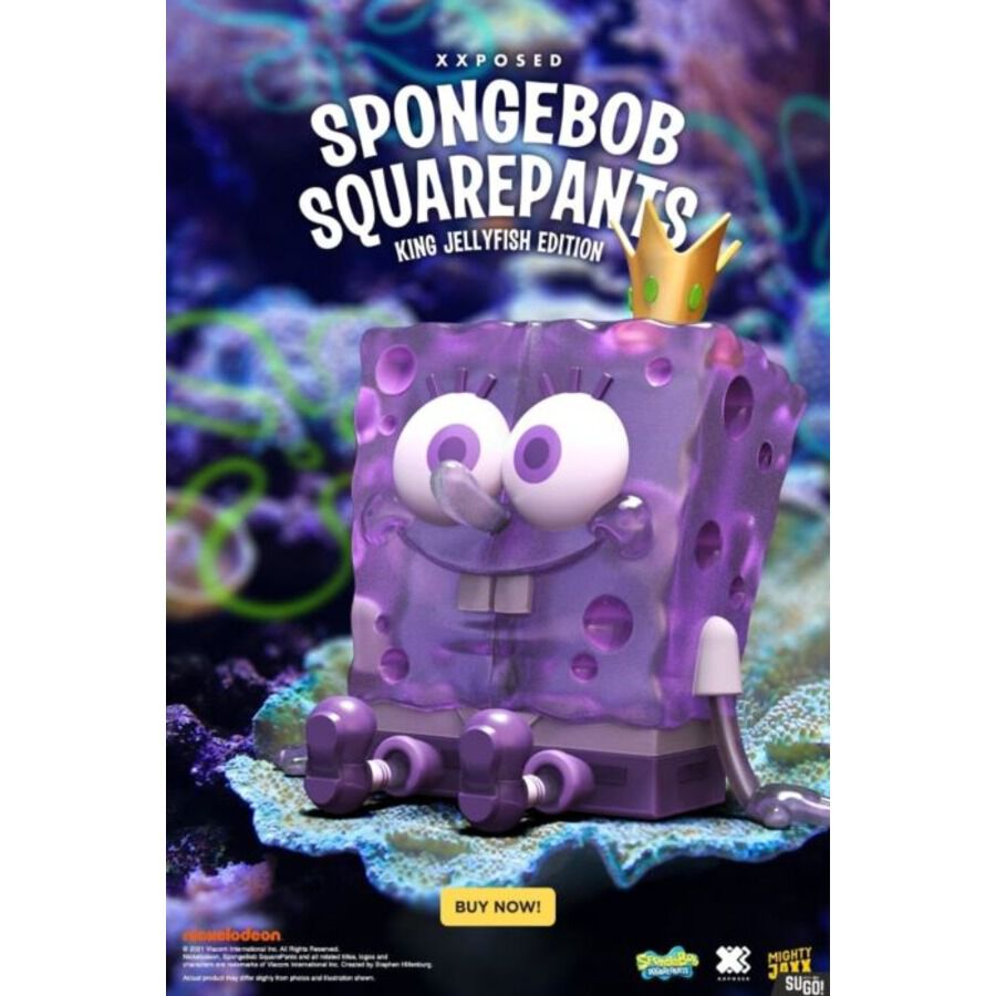 ジ*ユ様 jellyfish fan club 4cdbox 新品シールド　パワ Buy MightyJaxx XXposed Spongebob Squarepants: JellyFish King