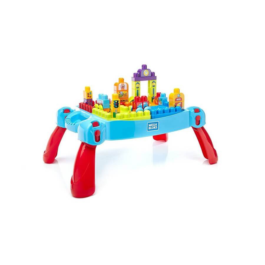 fisher price mega bloks build n learn table
