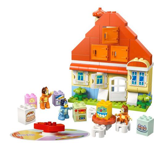 LEGO Duplo Bluey Bluey's Family House with Memory Game 10459
