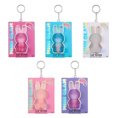 Mini Glam Cosmetic Bunny Lip Gloss - Assorted (1 Pc)