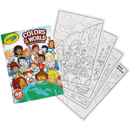 Crayola Colors Of The World Coloring Activity