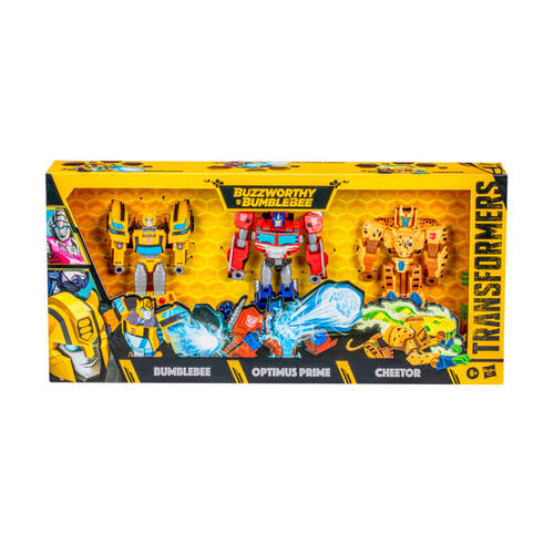 Transformers Buzzworthy Bumblebee Heroes of Cybertron 3-Pack