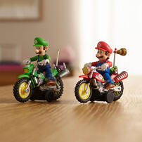 The Super Mario Galaxy Movie 2.5&rdquo; Figure With Pull Back Motorcycle - Assorted (1 Pc)