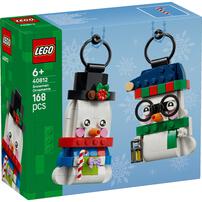 (Pre-order) Lego Snowman Ornaments Christmas Decor Holiday Decorations 40812 (Expected September 2026)