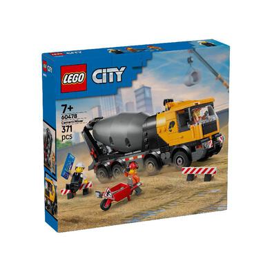 (Pre-Order) LEGO City Cement Mixer 60478 (Estimated Early Jan 2026)