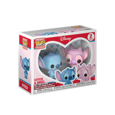 Funko Pocket Pop! Disney Lilo & Stitch - Stitch & Angel Keychains