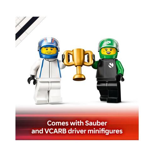 LEGO City F1 Grid with VCARB & Sauber Race Cars 60474