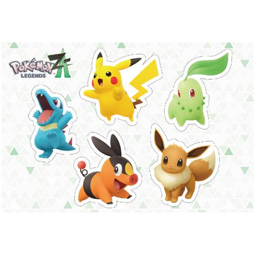 Pokemon Sticker Sheet (Free Gift)