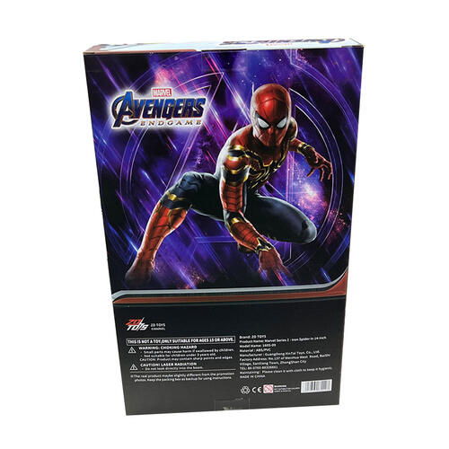 ZD Toys Marvel Avengers: End Game Iron Spider-Man 14 Inches Figure