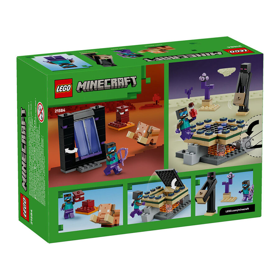 LEGO Minecraft Nether & End Portal Journey 21584 | Toys”R”Us