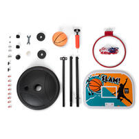 playpop Height Adjustable Basketball Stand & Ball