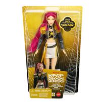 Kpop Demon Hunters Huntr/X Mira &ldquo;Golden&rdquo; Singing Doll In Removable Outfit & 5 Posable Joints