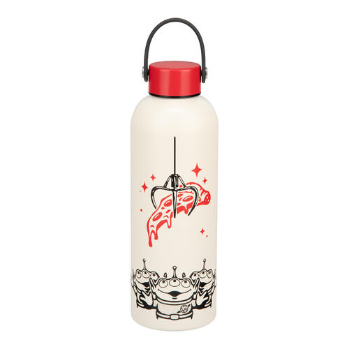 Toy Story Pizza Planet Metal Water Bottle With Carry Loop