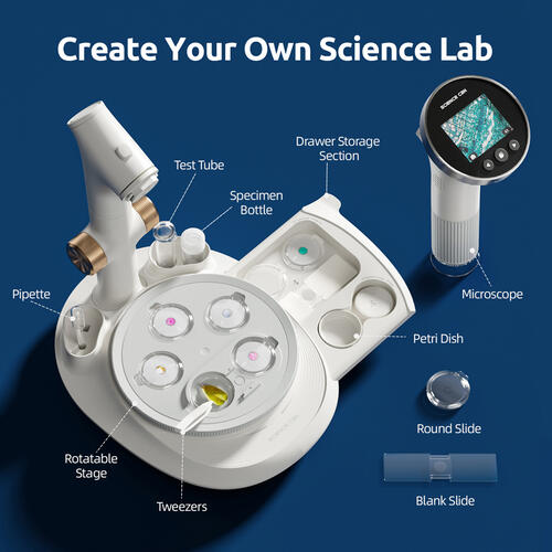 Science Can Microscope Vision