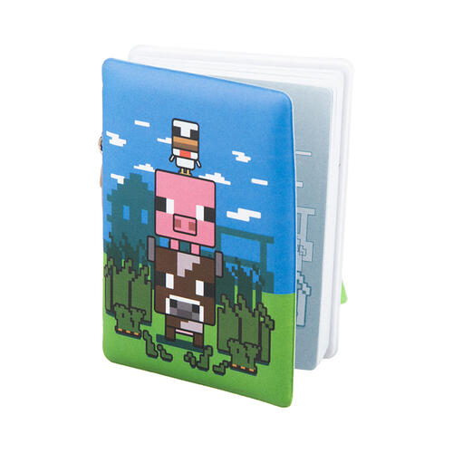 Paladone Minecraft Mini Puffy Notepad Keyring