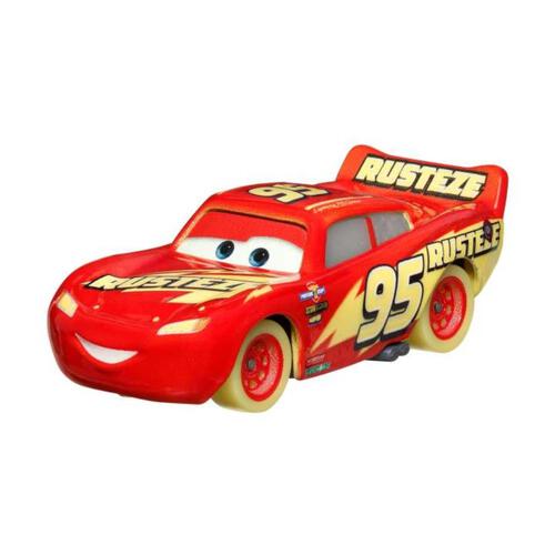 Disney And Pixar Cars Glow Racers Vehicles, Glow-in-The-Dark Die-Cast Toy Cars - Assorted