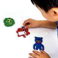 Fuggler A5 Sheet Of Puffy Sticker