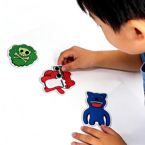 Fuggler A5 Sheet Of Puffy Sticker