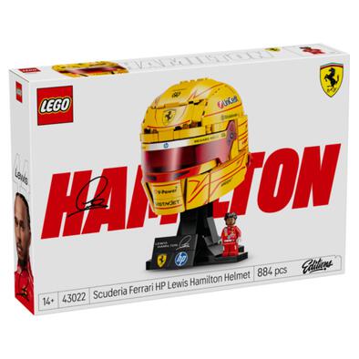 LEGO Editions Formula 1 Scuderia Ferrari HP Lewis Hamilton Helme 43022