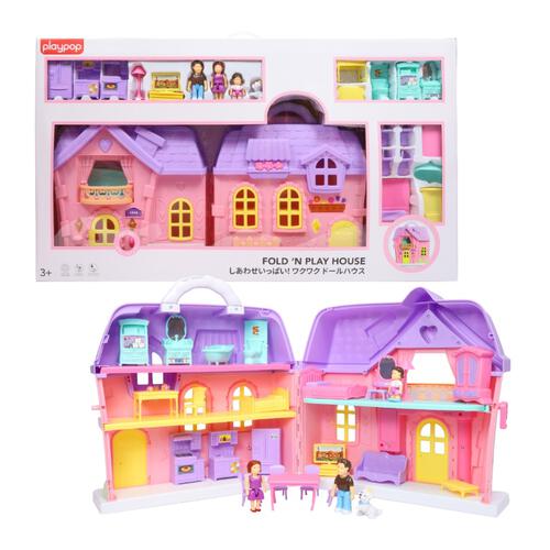 playpop Fold 'N Play Doll House
