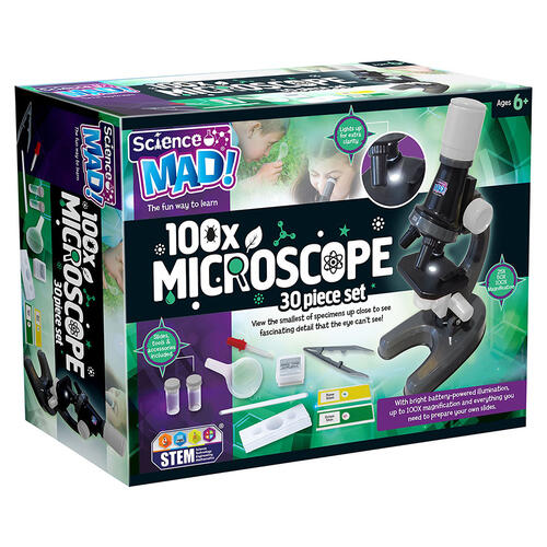 Science Mad! 100X Microscope