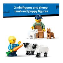 LEGO City Red Farm Tractor with Trailer & Sheep 60461