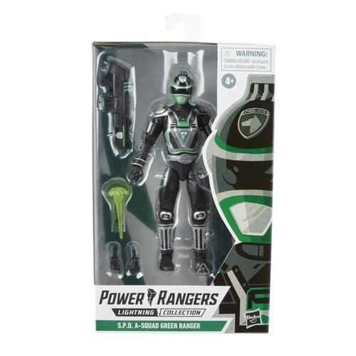 Power Rangers Lightning Collection S.P.D. A-Squad Green Ranger Figure