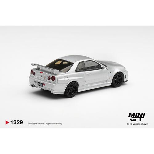 (Pre-order) Mini Gt Nissan Nismo R34gt-R Z-Tune Z-Tune Silver / Blister Packaging (Expected December 2026)