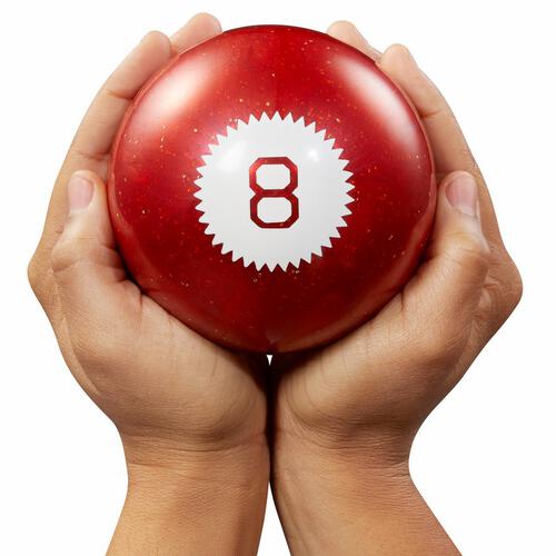 Mattel 80th Ruby Red Magic 8 Ball
