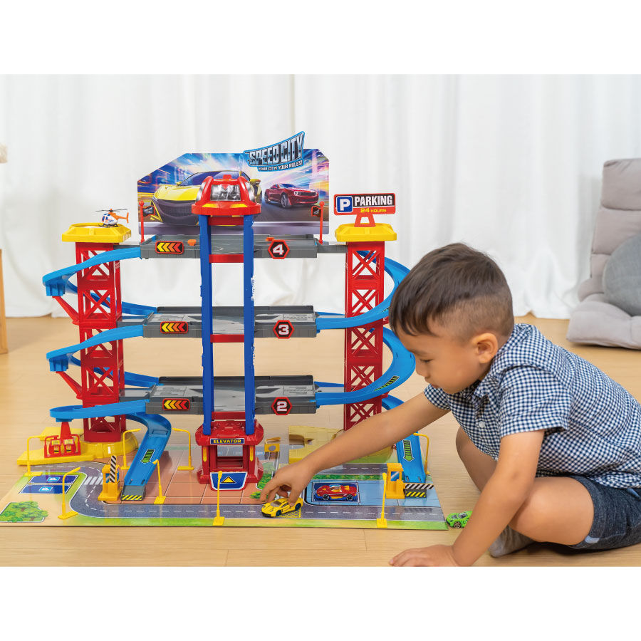 Speed City Super City Garage | Toys”R”Us – Singapore