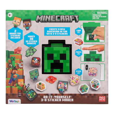 WeCool Minecraft DIY 3D Sticker Maker