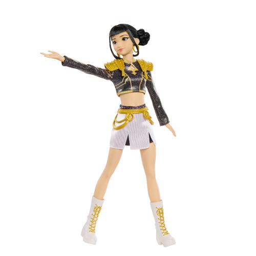 Kpop Demon Hunters Huntr/X Zoey &ldquo;Golden&rdquo; Singing Doll In Removable Outfit & 5 Posable Joints