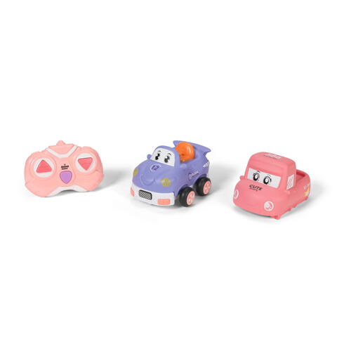 Top Tots Soft 'n Squishy Remote Controlled Cars - Purple & Pink