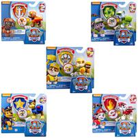 Paw Patrol Action Pup With Badge - Rubble - Assorted