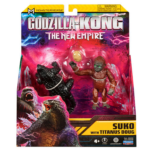 Godzilla x Kong 6 Inch Suko With Titanus Doug