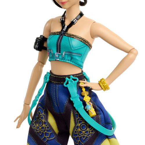 Kpop Demon Hunters Huntr/X Zoey Fashion Doll In Removable Look With Themed Movie Accessories