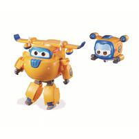 Super Wings 5 Inch Transforming Supercharged Donnie & Super Pet Donnie