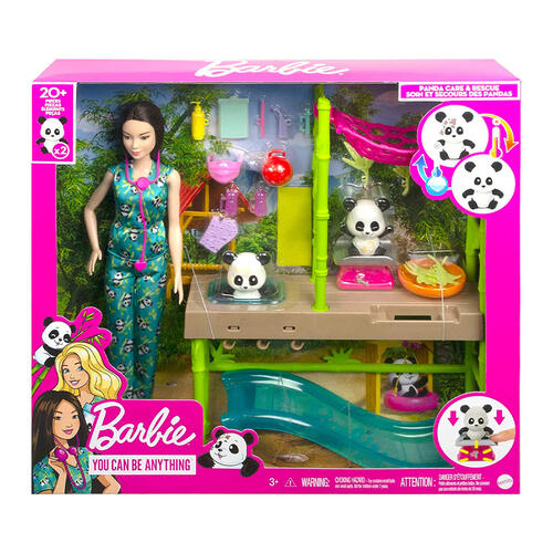Barbie Panda Care & Rescue Playset