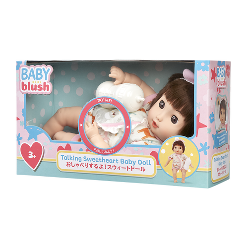 Baby Blush Talking Sweetheart Baby Doll Set 