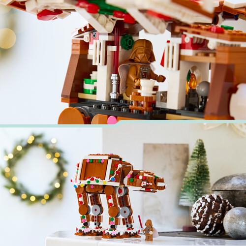 (Pre-order) Lego Star Wars Gingerbread At-At Walker, Christmas Craft Building Set 40806 (Expected September 2026)