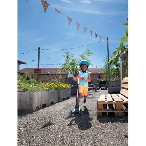 Micro Maxi Deluxe Foldable LED - Navy Red