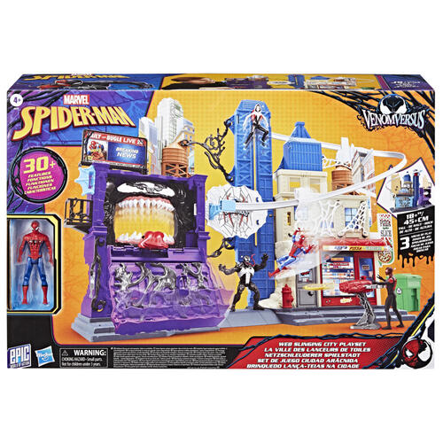 Marvel Spider-Man VesolidmVersus Web Slinging City Playset