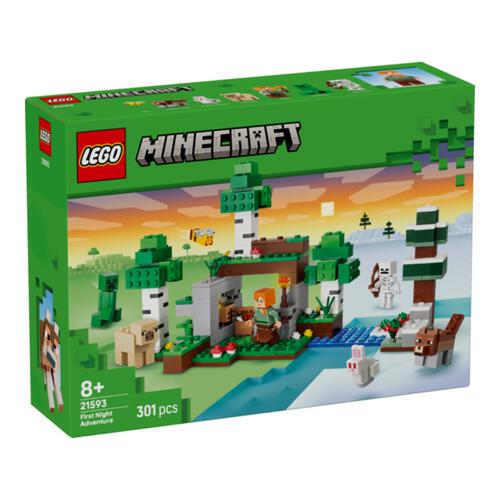 (Pre-order) LEGO Minecraft First Night Adventure (Estimated Early June 2026)