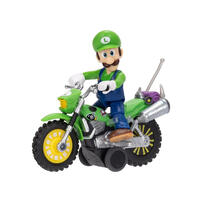 The Super Mario Galaxy Movie 2.5&rdquo; Figure With Pull Back Motorcycle - Assorted (1 Pc)