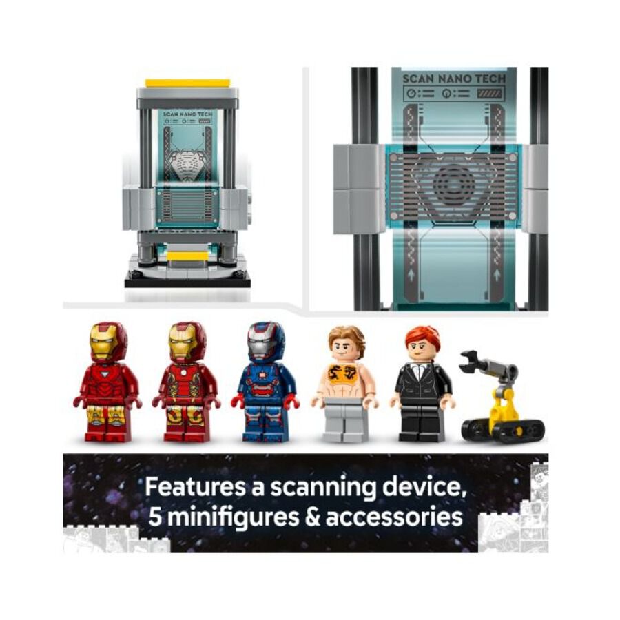 LEGO Marvel Iron Man's Laboratory: Hall of Armor 76315 | Toys”R”Us